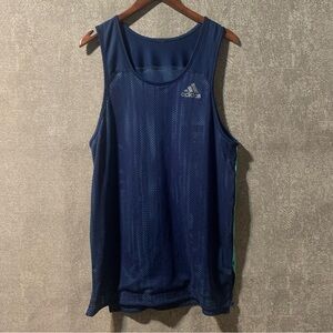 Adidas Electric Reversible Navy Mesh Tank
